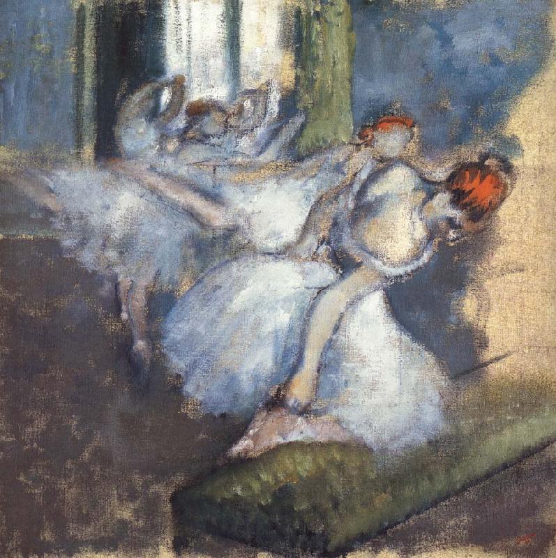 Germain Hilaire Edgard Degas Ballet Dancers oil painting image